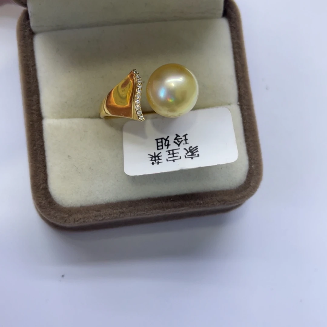 海水珍珠未镶嵌戒指