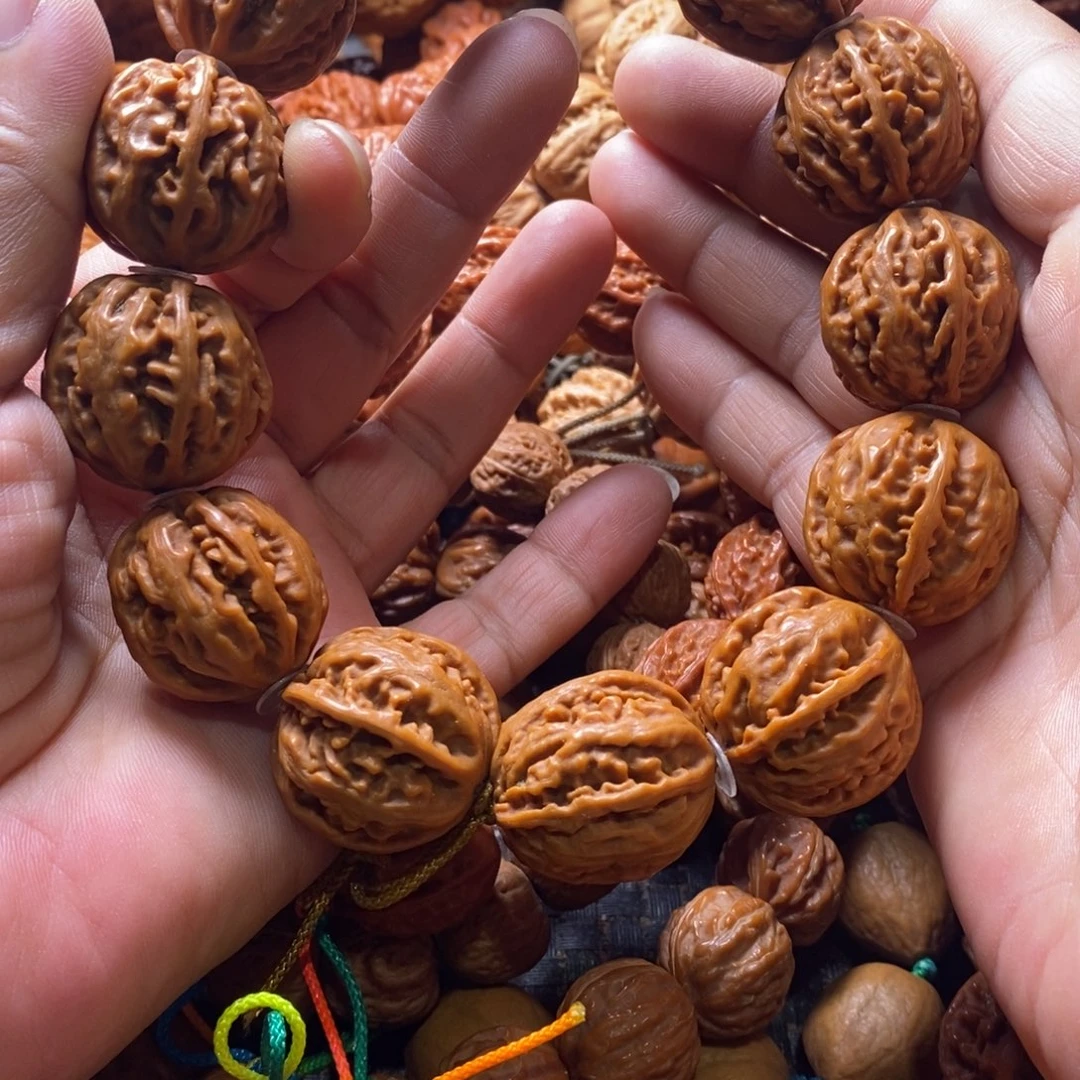 文玩核桃吊坠粗筋麻花
