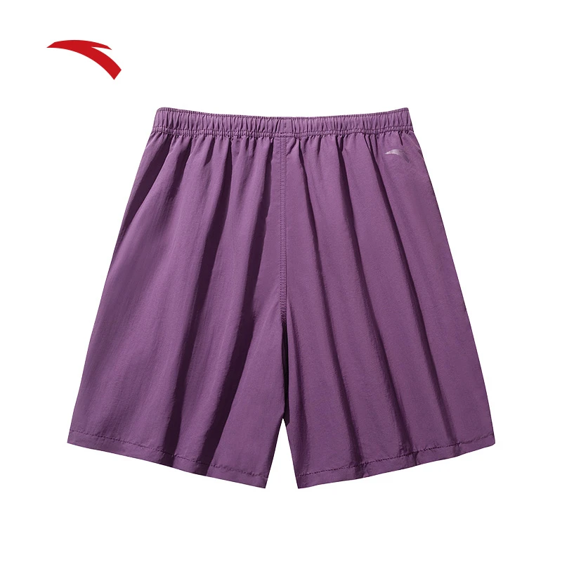 安踏户外冰丝防泼水五分裤丨大地之壳男士新款宽松透气运动短裤子