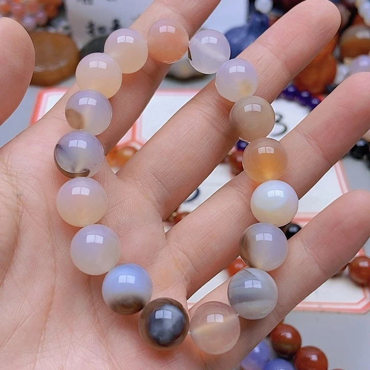 【闪购商品】未镶嵌玛瑙/玉髓珠宝半成品棉*糖