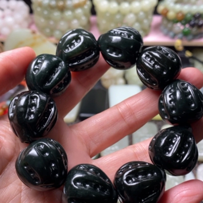 【闪购商品】未镶嵌手链和田玉（糖玉）