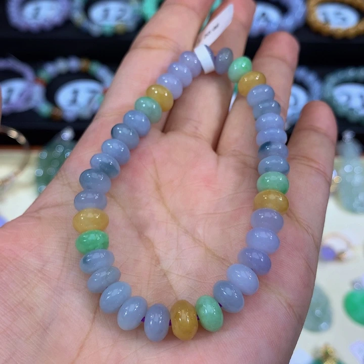 未镶嵌手链翡翠翡翠