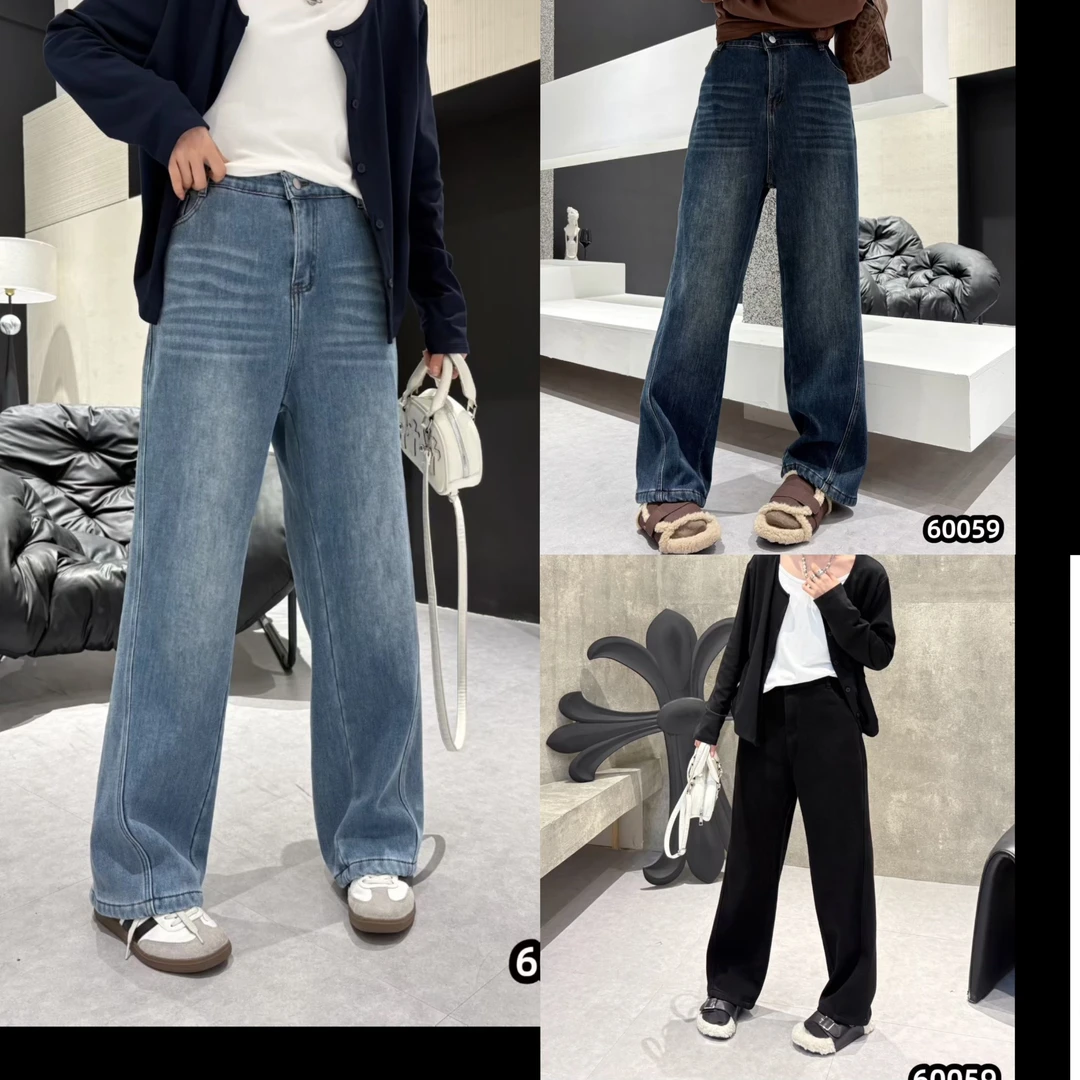 571.加绒广州牛仔裤60059款裤长约101