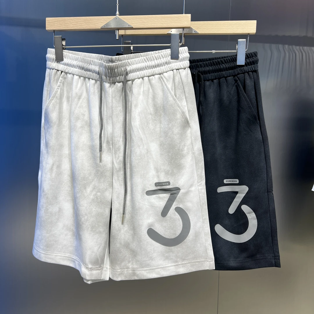 908 新款时尚百搭男女同款休闲短裤5818