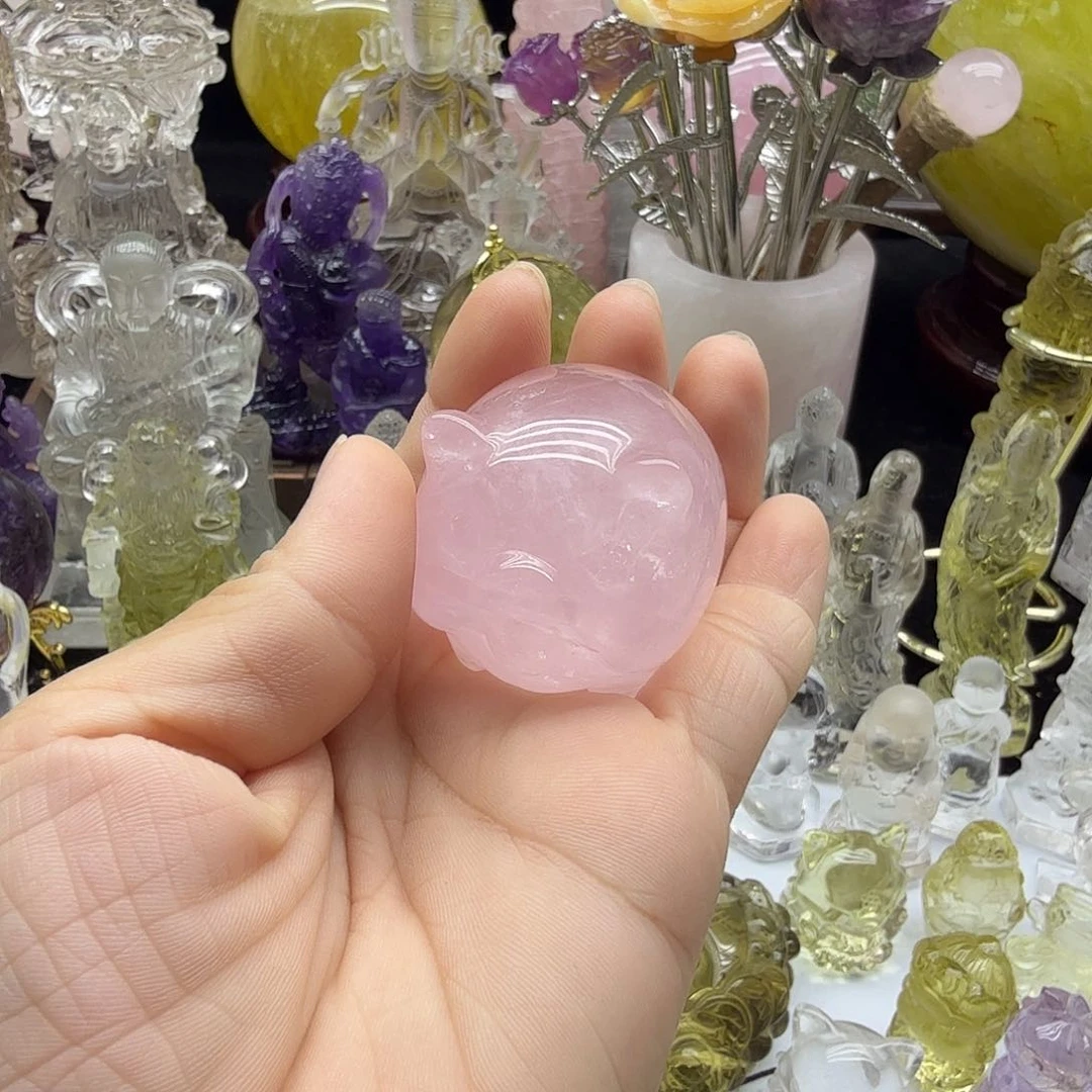 水晶珠宝半成品未镶嵌