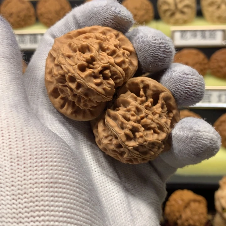 桃核把件?****¹宫灯核桃42