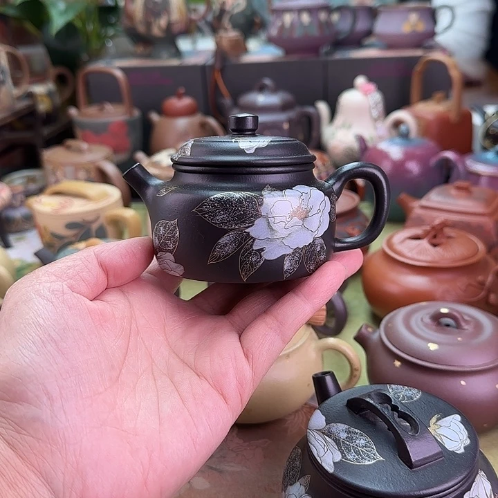 茶壶紫砂茉莉德钟