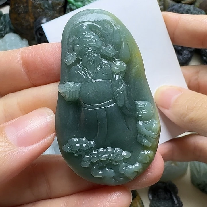 定制翡翠未镶嵌毛货