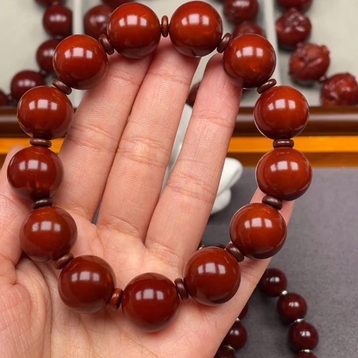 G***H手串/手链橄榄核正圆光柱