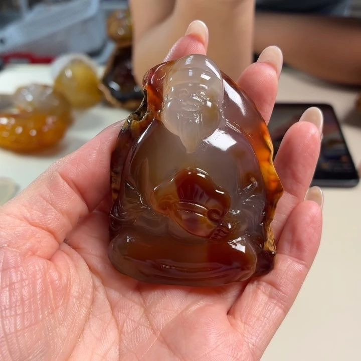 玛瑙/玉髓吊坠(不含链)未镶嵌