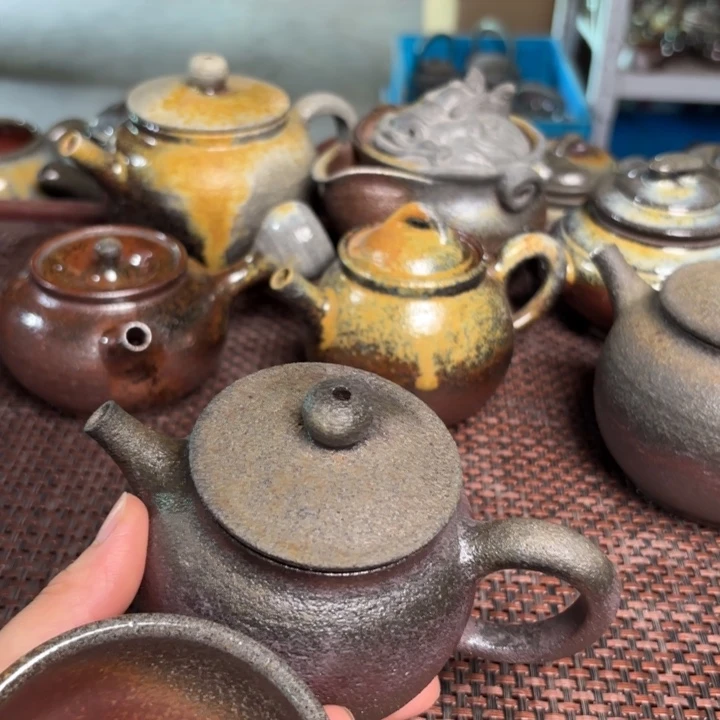 茶杯紫砂手持鸡心180