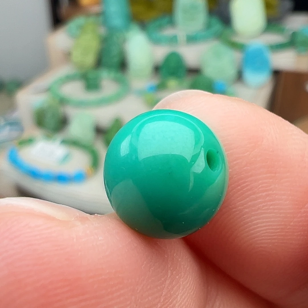 绿松石未镶嵌主播万珍