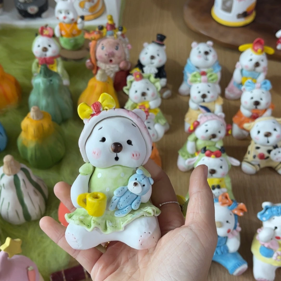 【闪购商品】摆件A****白景德镇陶瓷手作
