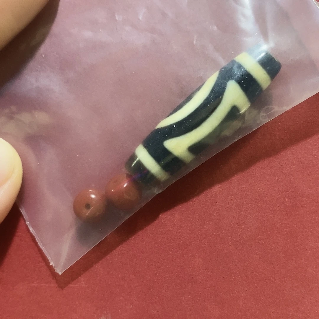 索***仁玛瑙/玉髓（覆膜）未镶嵌颈饰建成天地