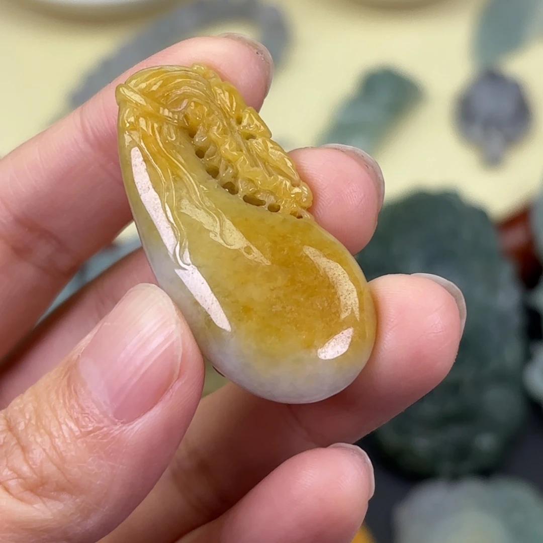 翡翠吊坠(不含链)未镶嵌