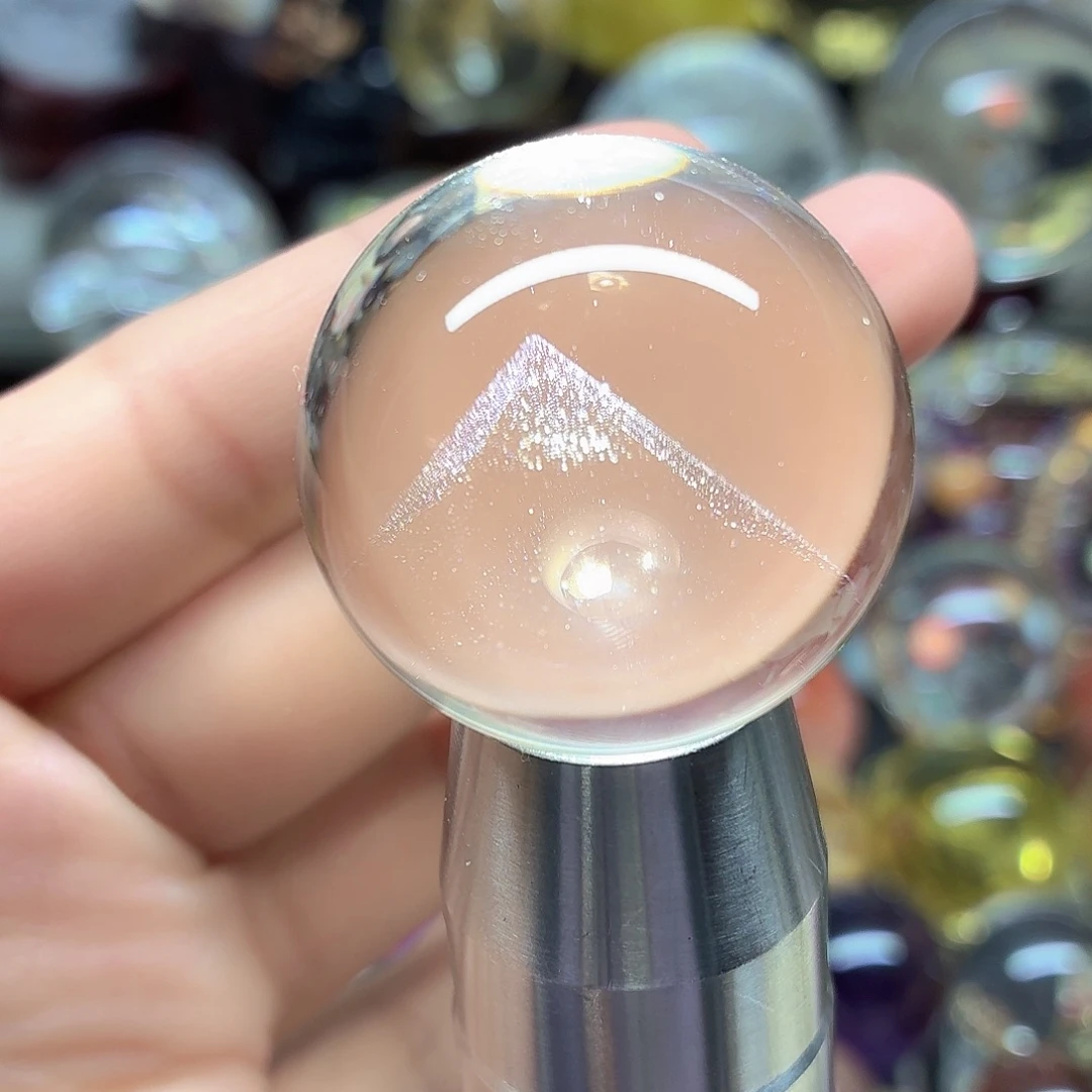 未镶嵌珠宝半成品水晶净体银山34