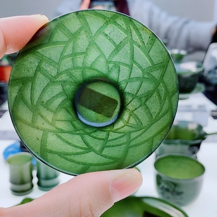 和田玉（青玉）未镶嵌把件