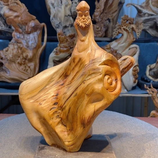 柏木（崖柏）根雕摆件