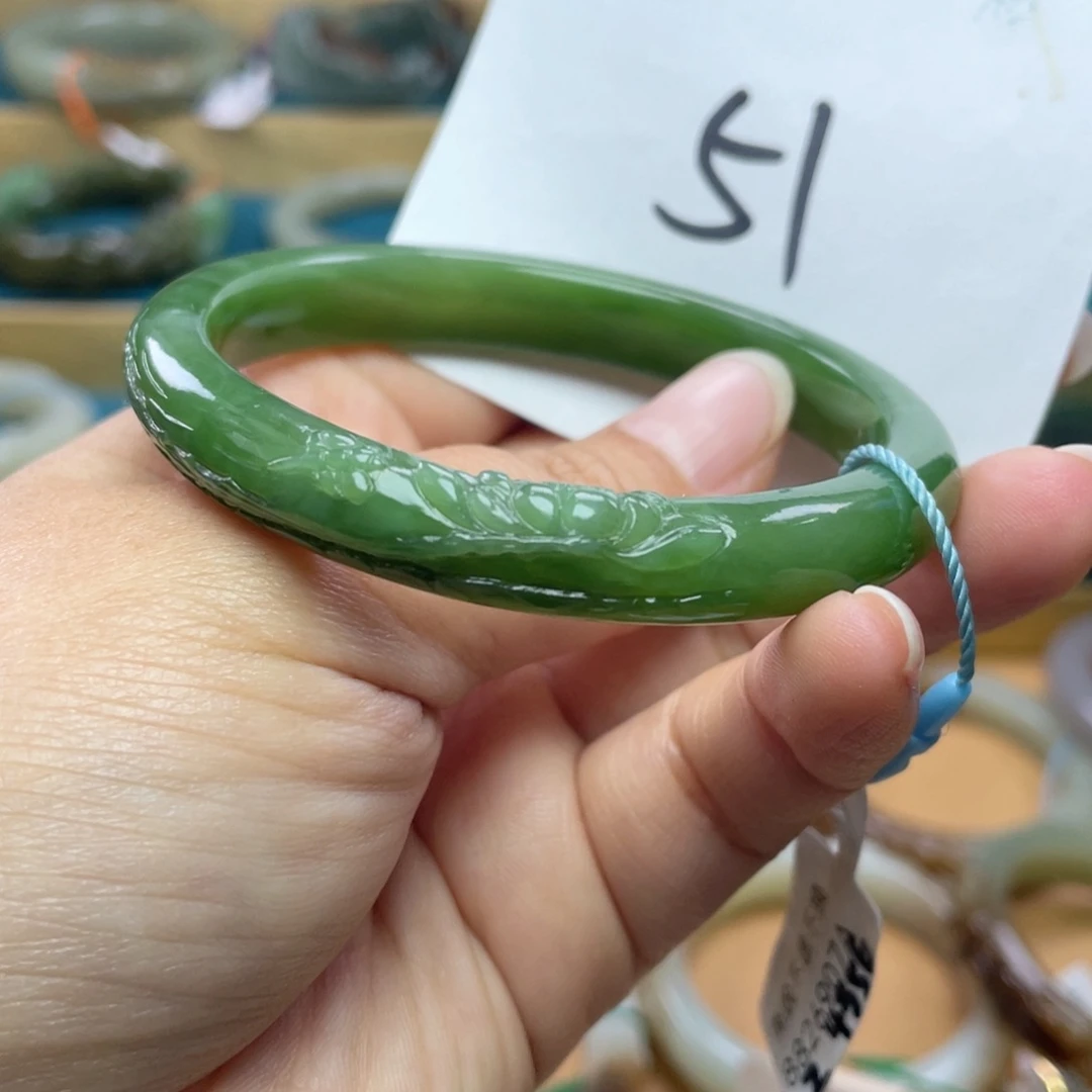 未镶嵌手镯和田玉圈口58