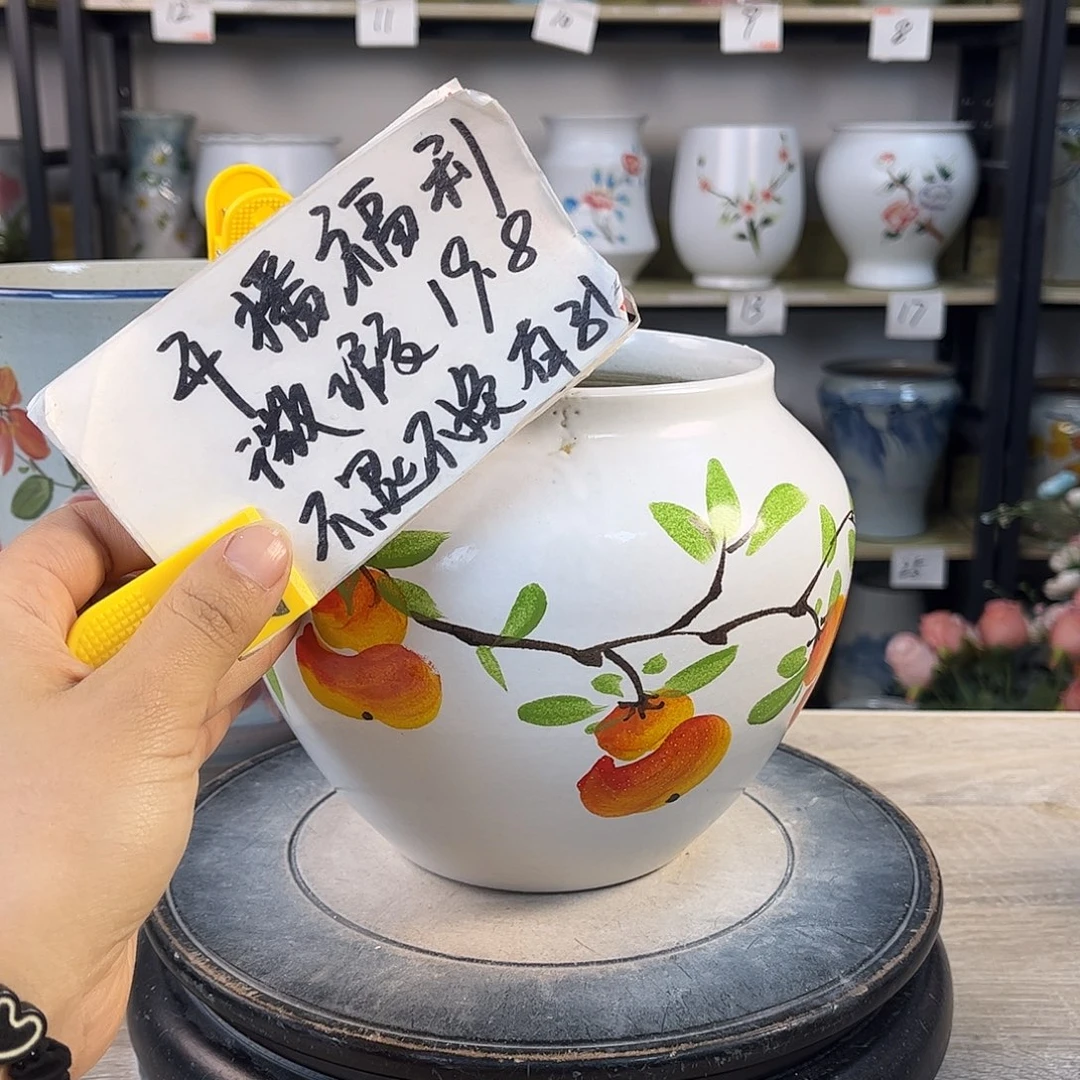 罐1xc景德镇陶瓷花盆