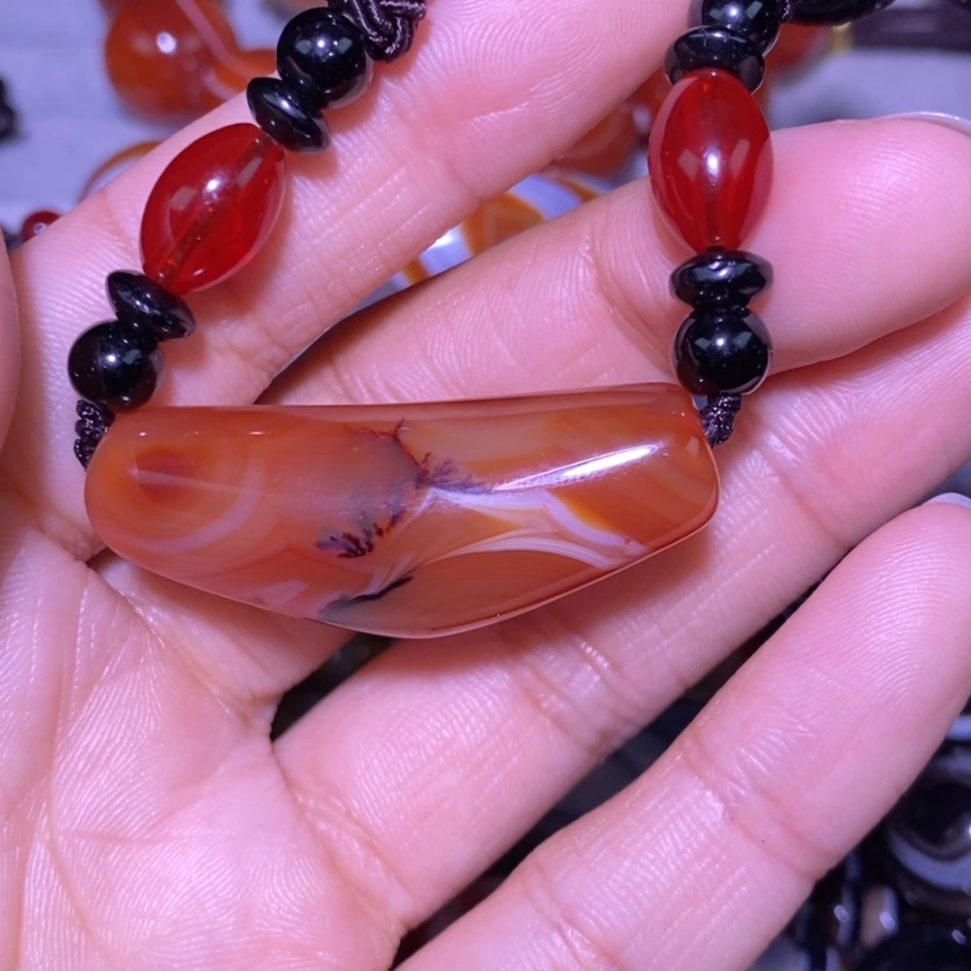 玛瑙/玉髓未镶嵌颈饰