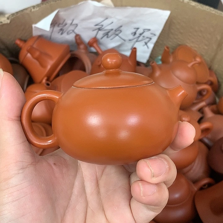 原矿朱泥茶壶茶具家用120