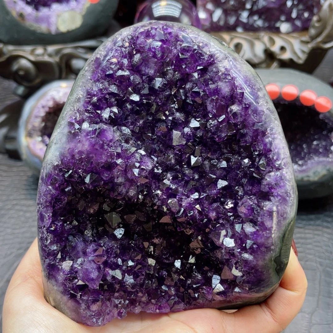 紫晶大型摆件（非配饰）未镶嵌