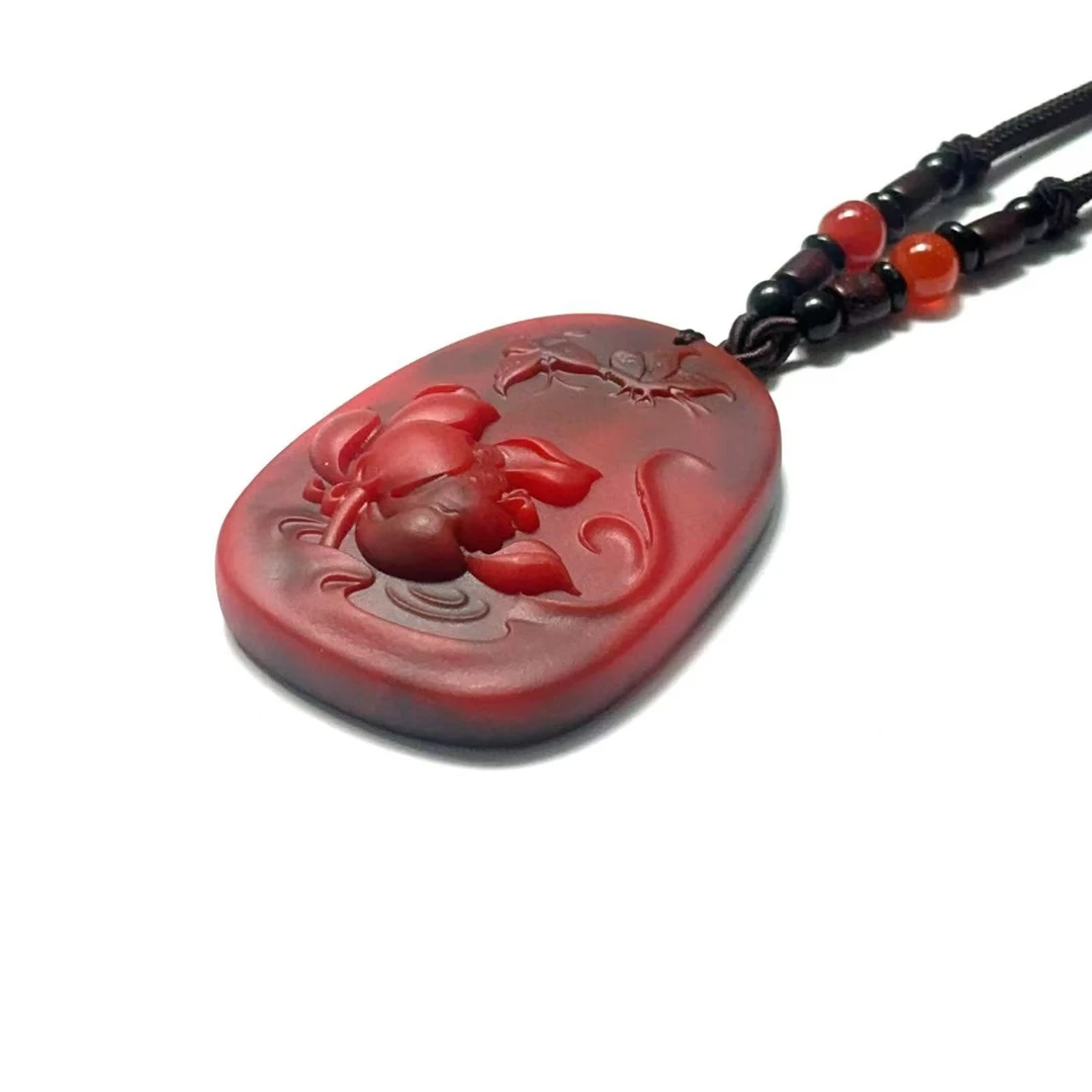 HN076 现代简绝时尚项链尺寸 65x49x18