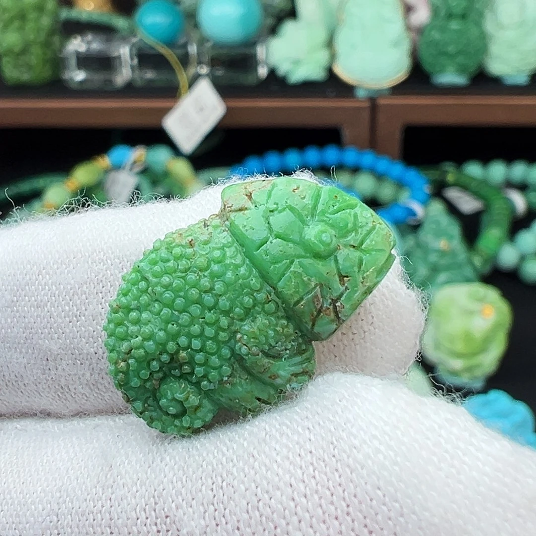 绿松石未镶嵌绿松石主播璐璐