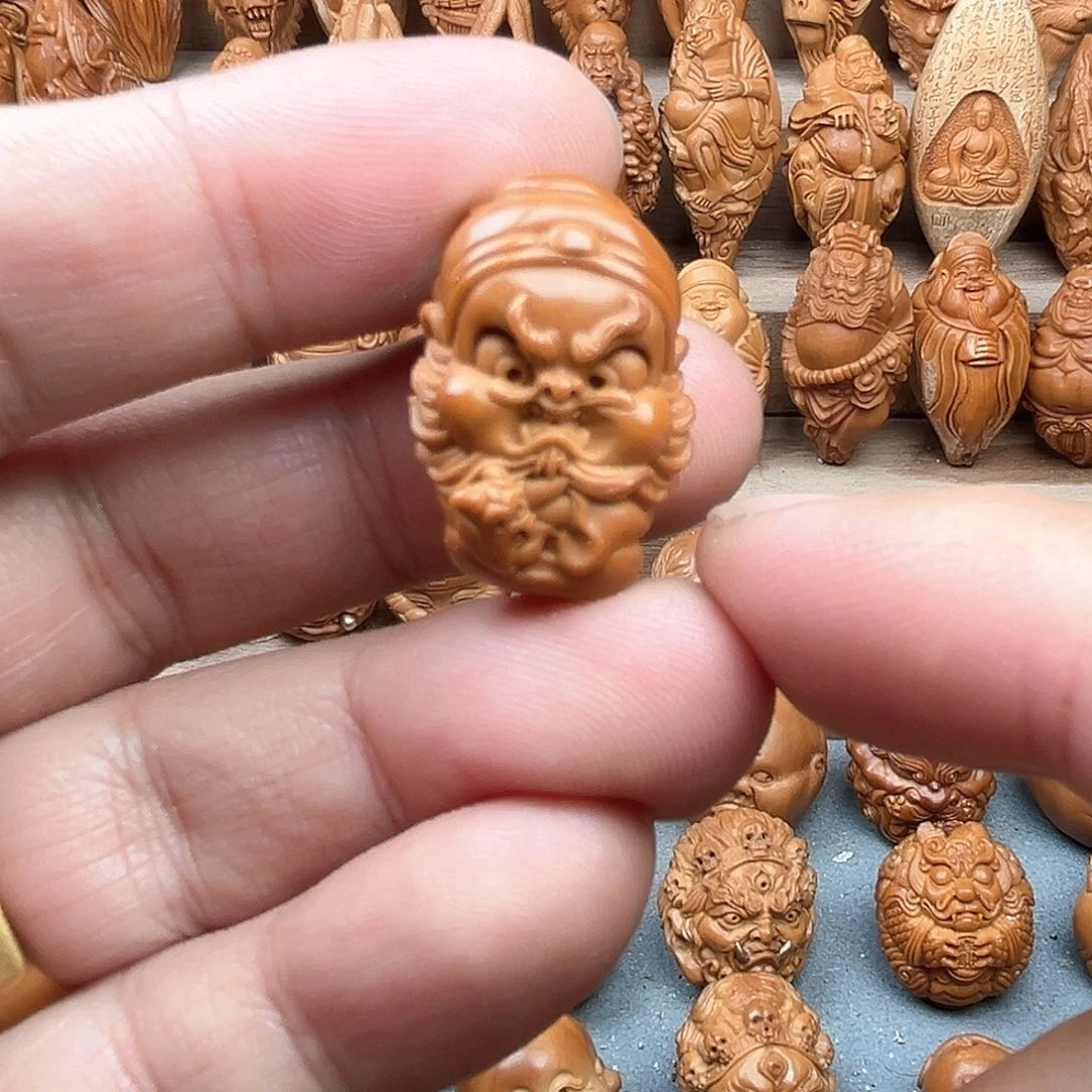 橄榄核吊坠17.5钟馗福利