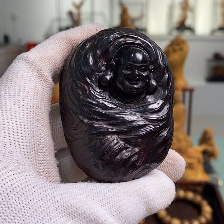 木质类小叶紫檀弥勒