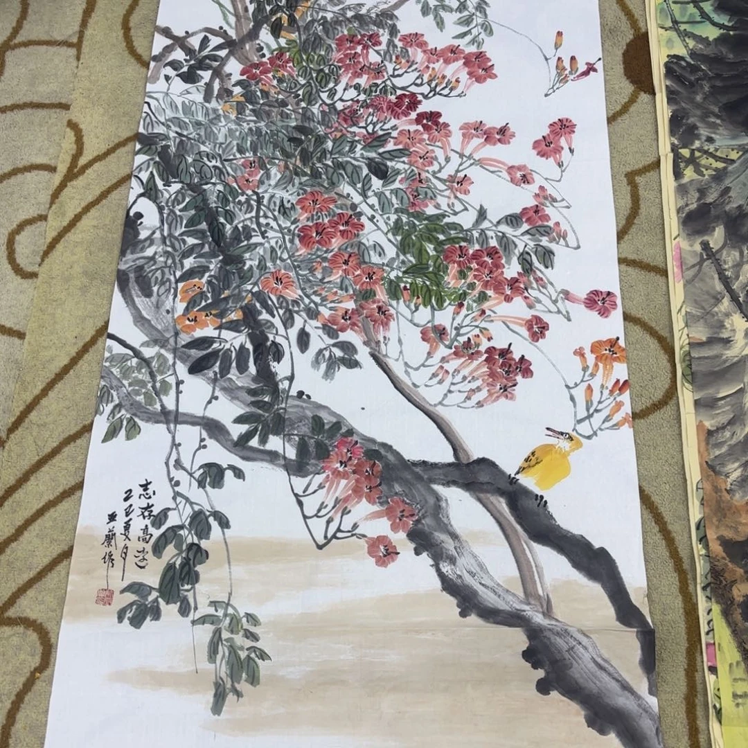 国画师亚兰四尺李欣主播