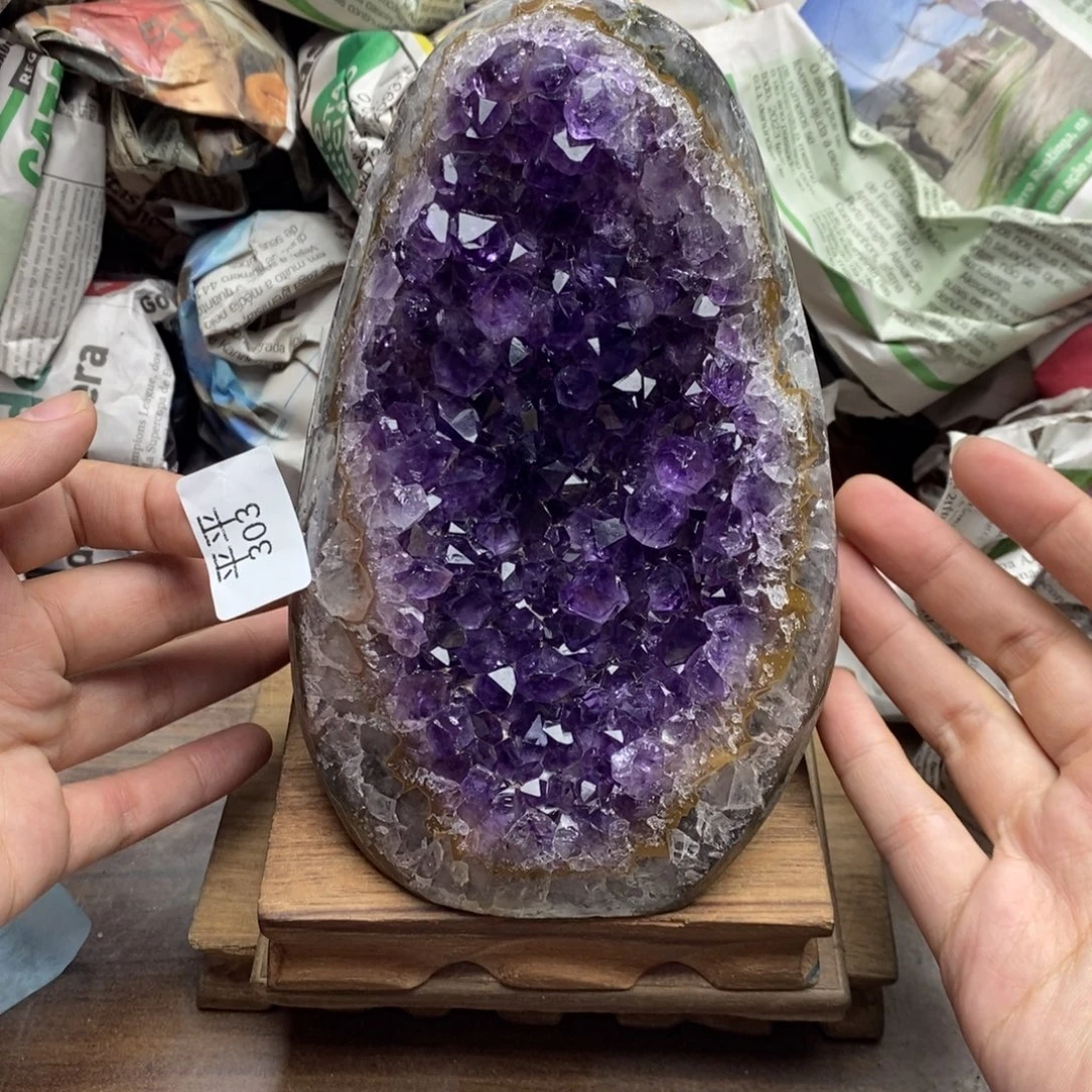 未镶嵌珠宝半成品紫晶