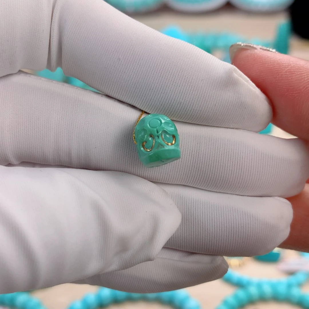 绿松石挂件未镶嵌