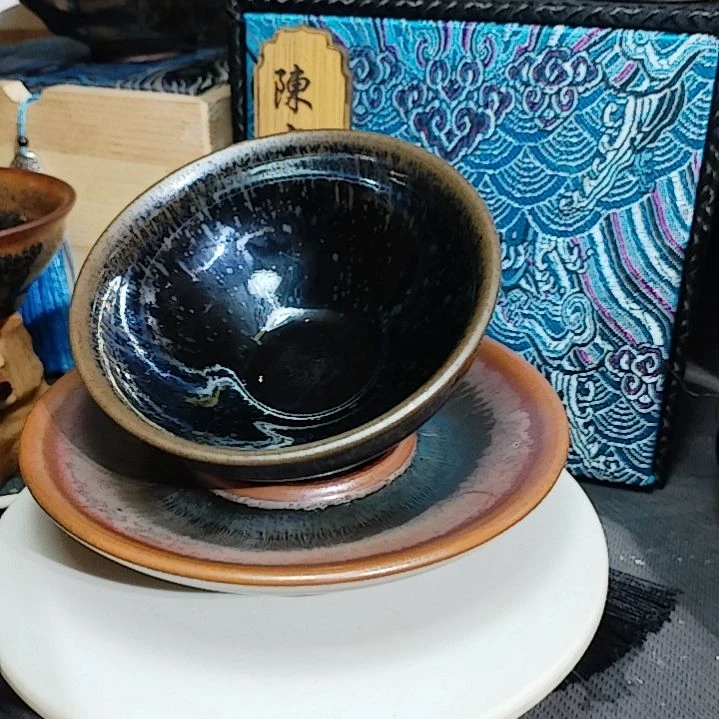 瓷建盏建盏主人杯