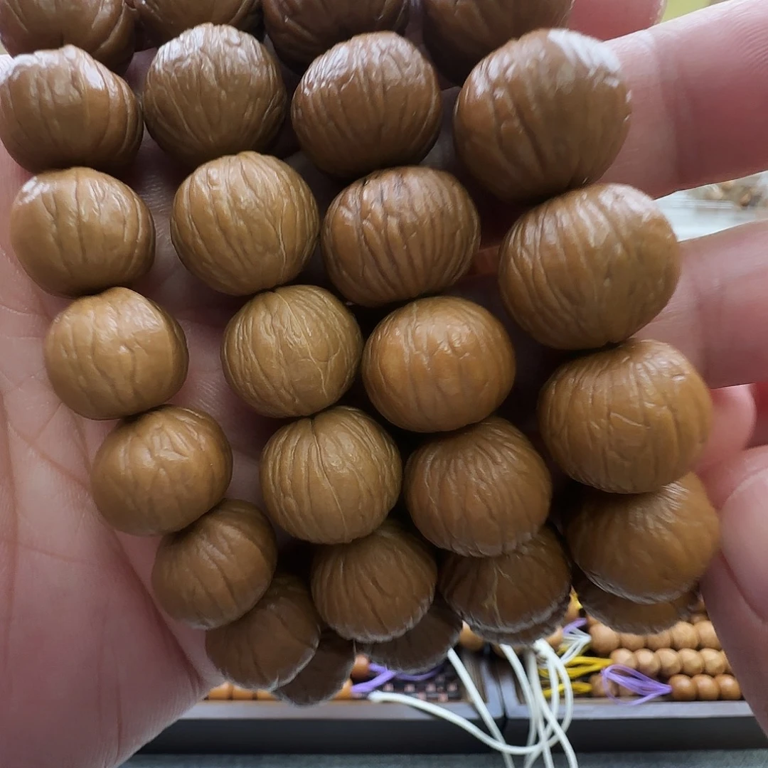 猴头核桃手串精品原皮原色猴头手串