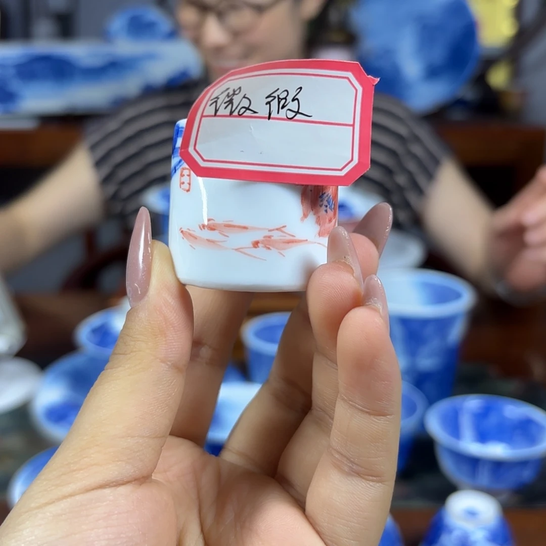 国一王老师手绘盖置