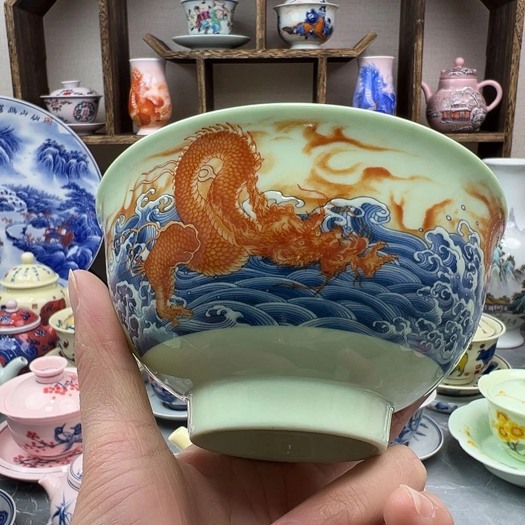 杯子陶景德镇陶瓷567老厂瓷18
