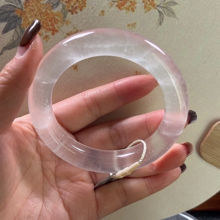 石英质玉未镶嵌手镯55-56