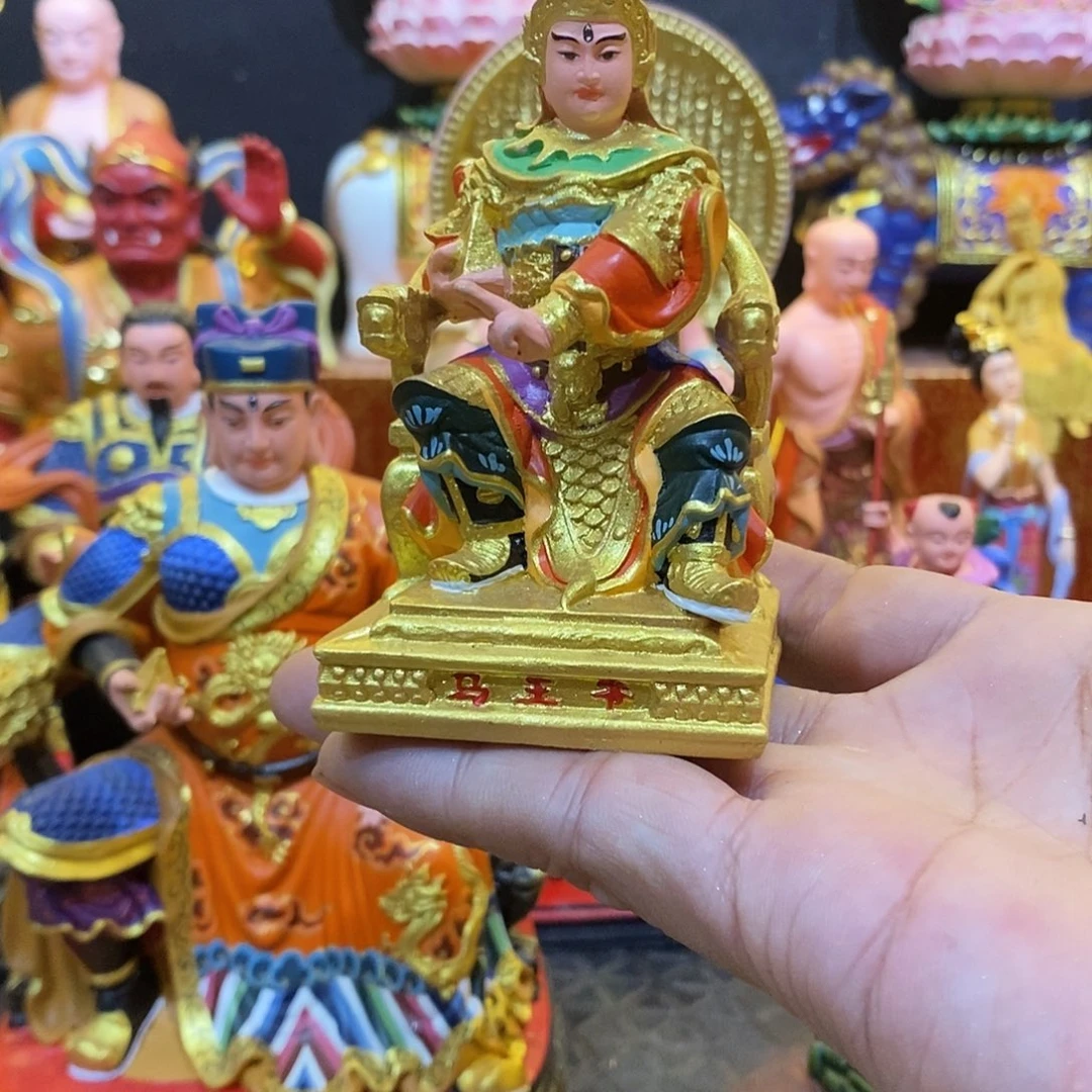 黄杨木?****戈10公分马王爷