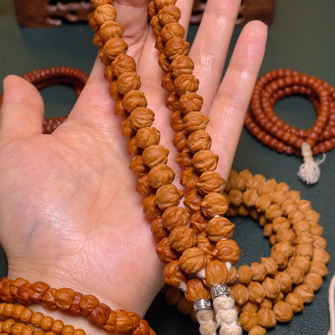 柏香籽/百香籽手串白牙横打手持