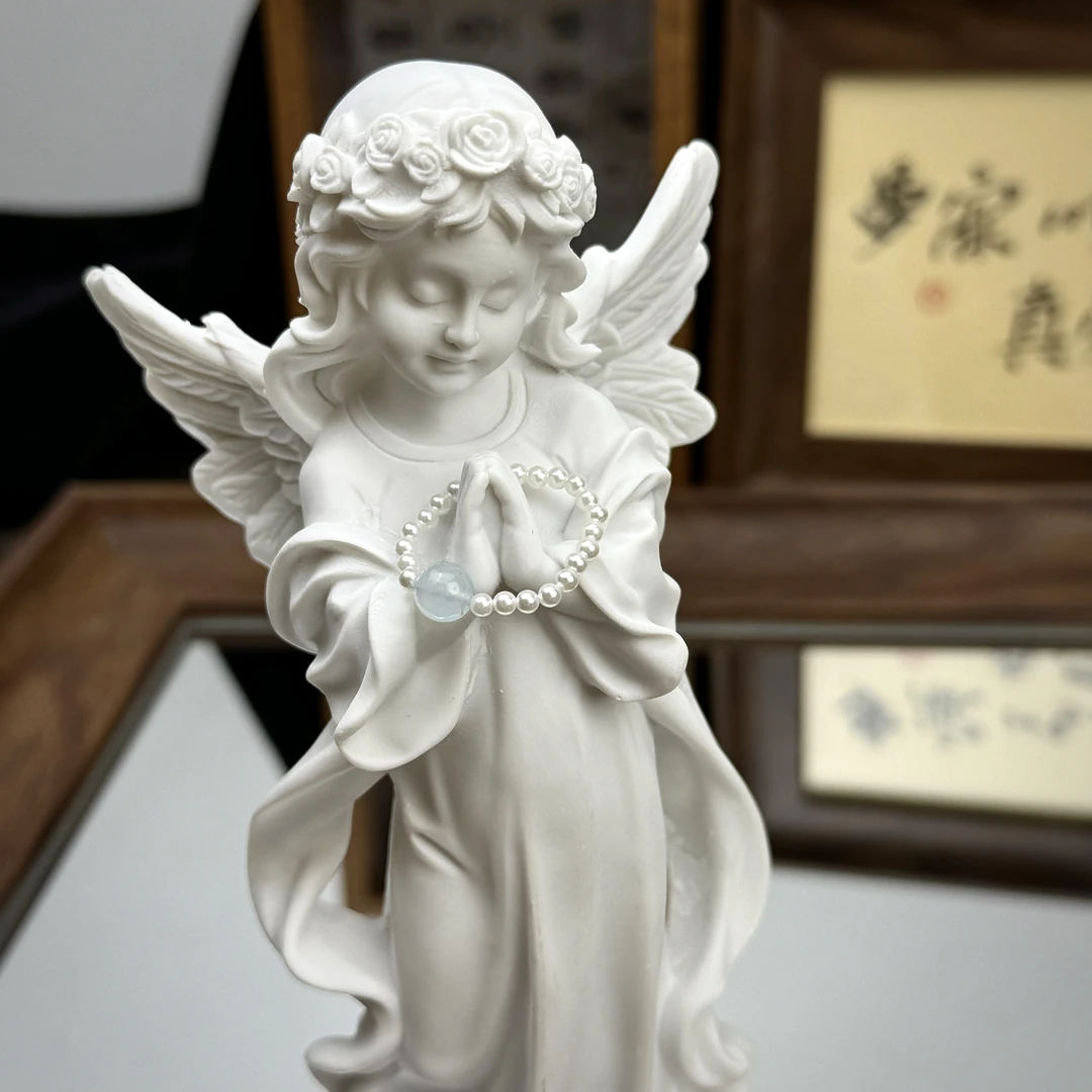 海蓝宝设计款单圈戒指 默认微瑕 多样性随机发