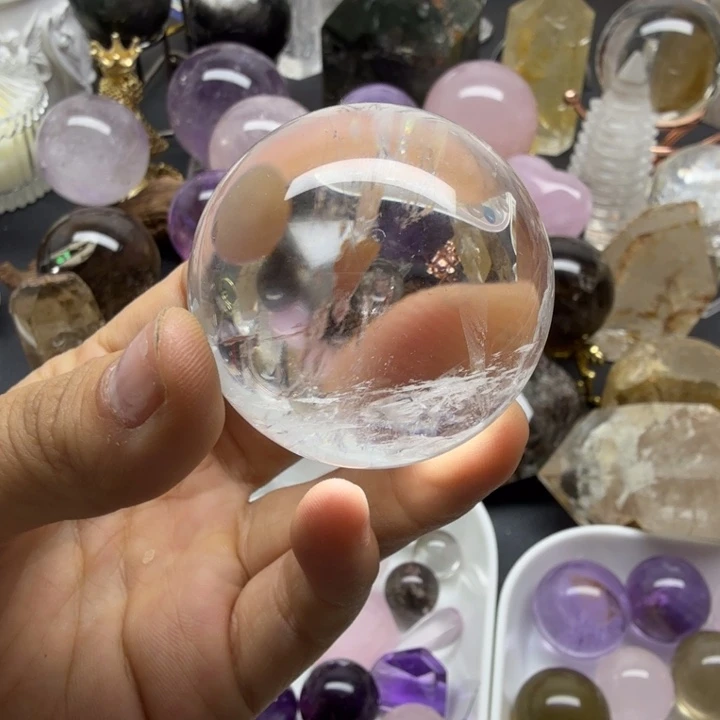 未镶嵌水晶珠宝半成品