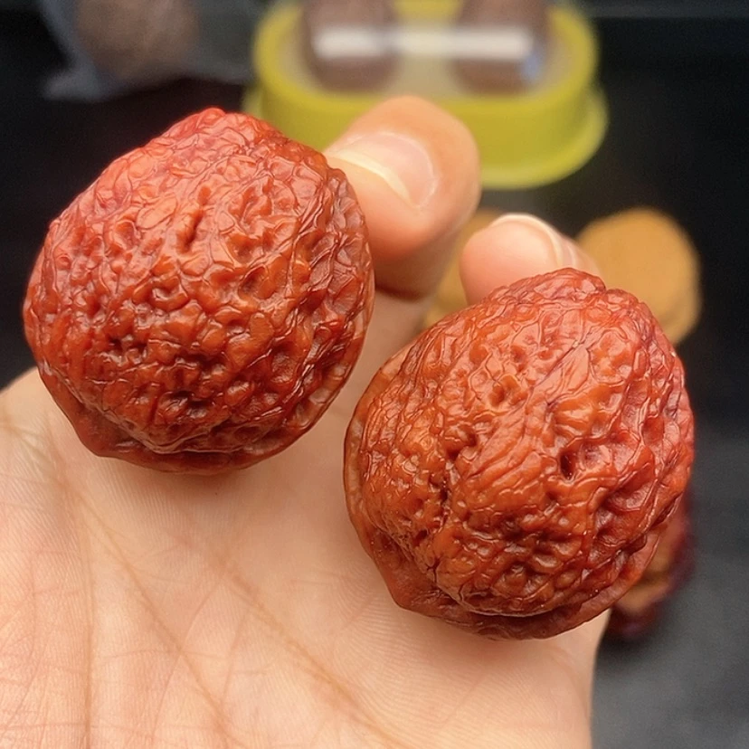【闪购商品】把件文玩核桃38尺鱼子元宝
