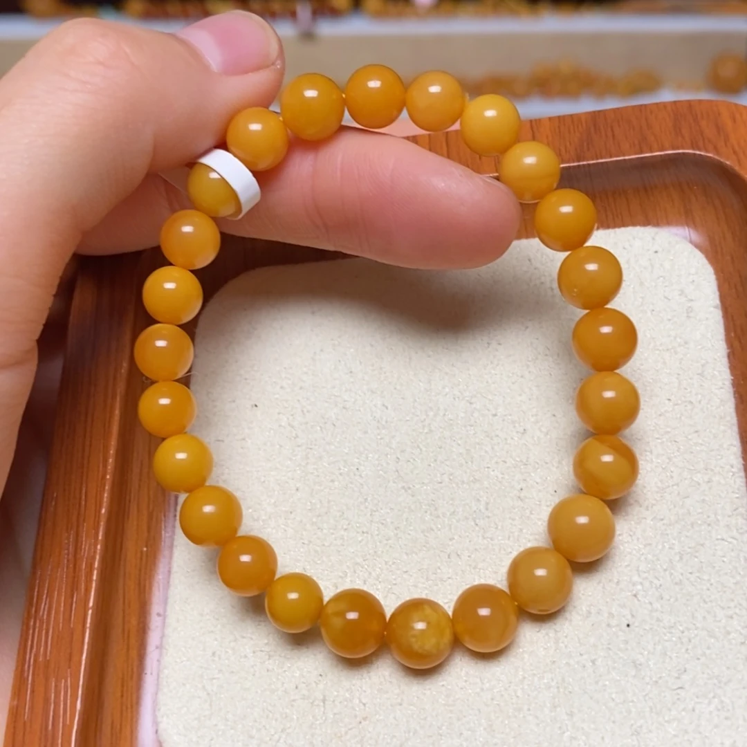 【闪购商品】未镶嵌蜜蜡手链手串