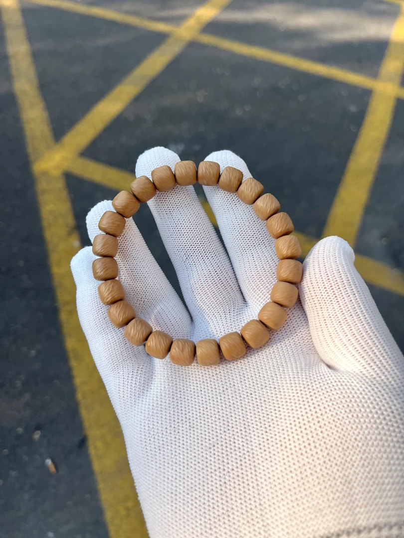 【核伟严选】【道珠云锦】手工全品猴头核桃手串尺寸9