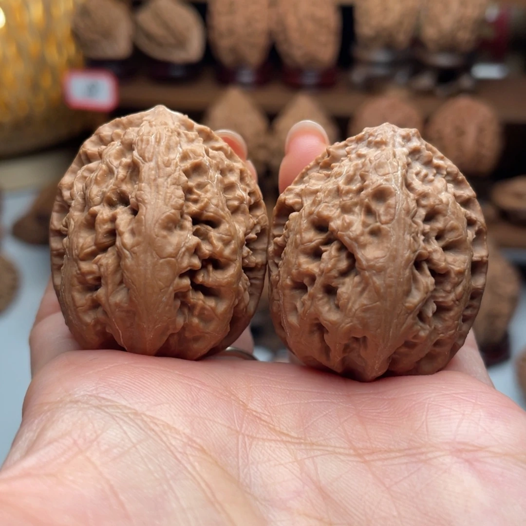 文玩核桃把件楸子6