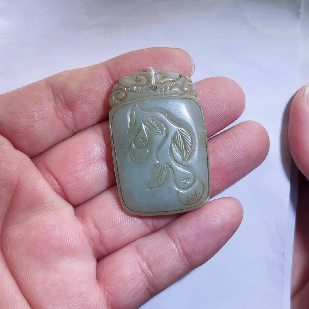 和田玉未镶嵌颈饰用**安