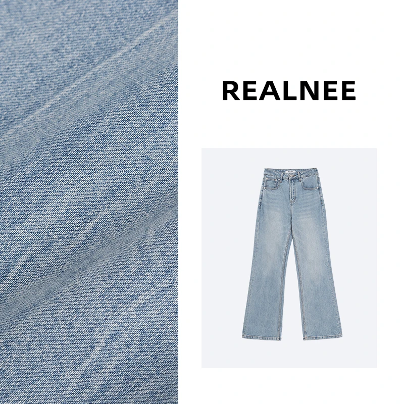 【直筒微喇蓝牛】C家磨毛薄绒土耳其99棉牛仔裤MMRLT3NK03800