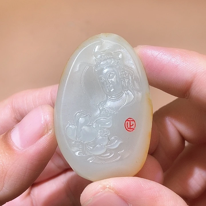 和田玉颈饰未镶嵌HX